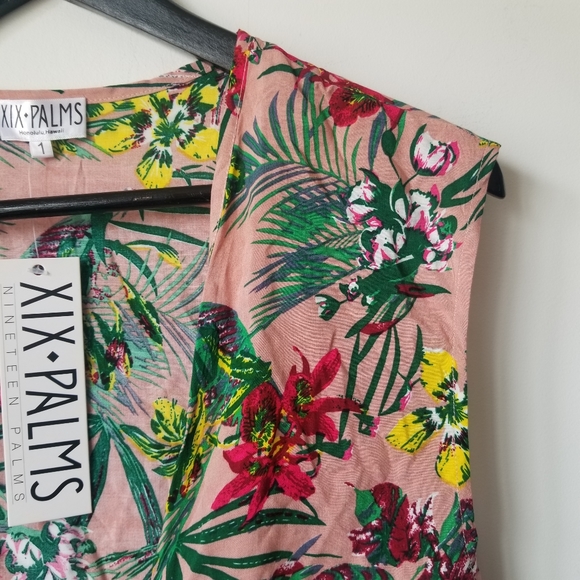 XIX Palms tropical beach Floral two piece set - Picture 9 of 16